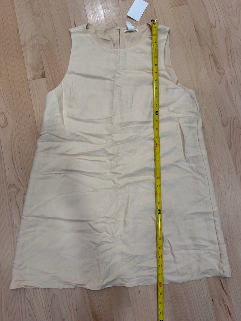 H&M Cream Sleeveless Dress